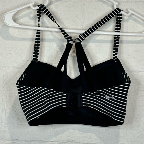 Brooks Sportswear Woman’s Black & White Running Bra Size 34C - Picture 6 of 7